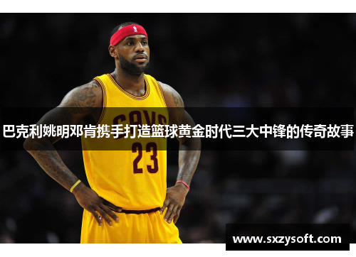 巴克利姚明邓肯携手打造篮球黄金时代三大中锋的传奇故事